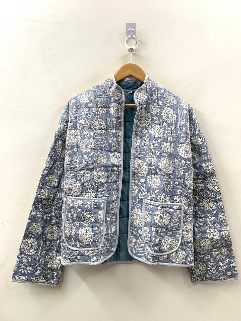 Katoenen quilted jasje Noor