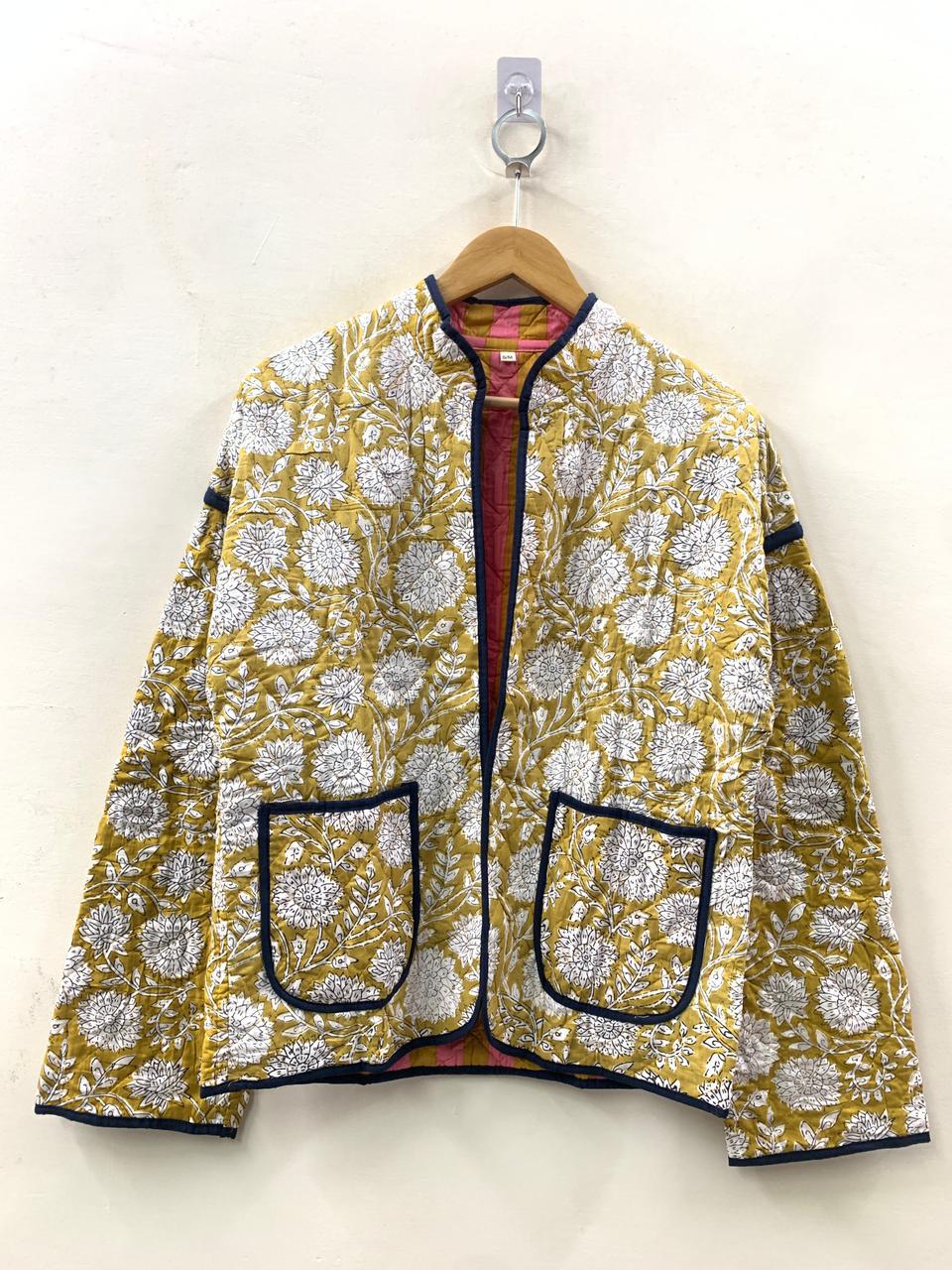 Katoenen quilted jasje Siena