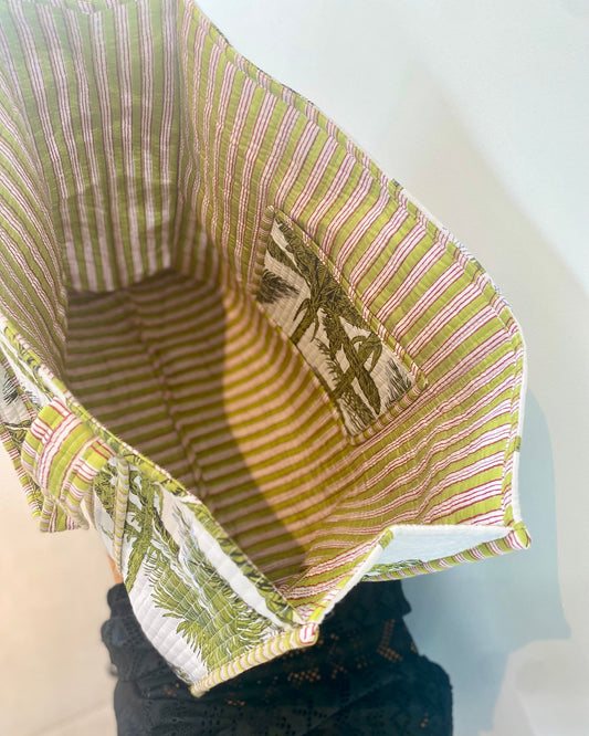 Draagtas Botanic Green