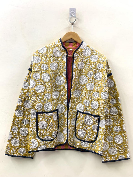 Katoenen quilted jasje Siena