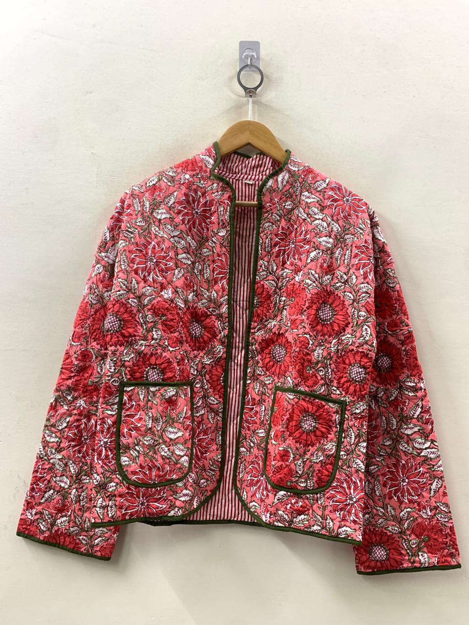 Katoenen quilted jasje Amara