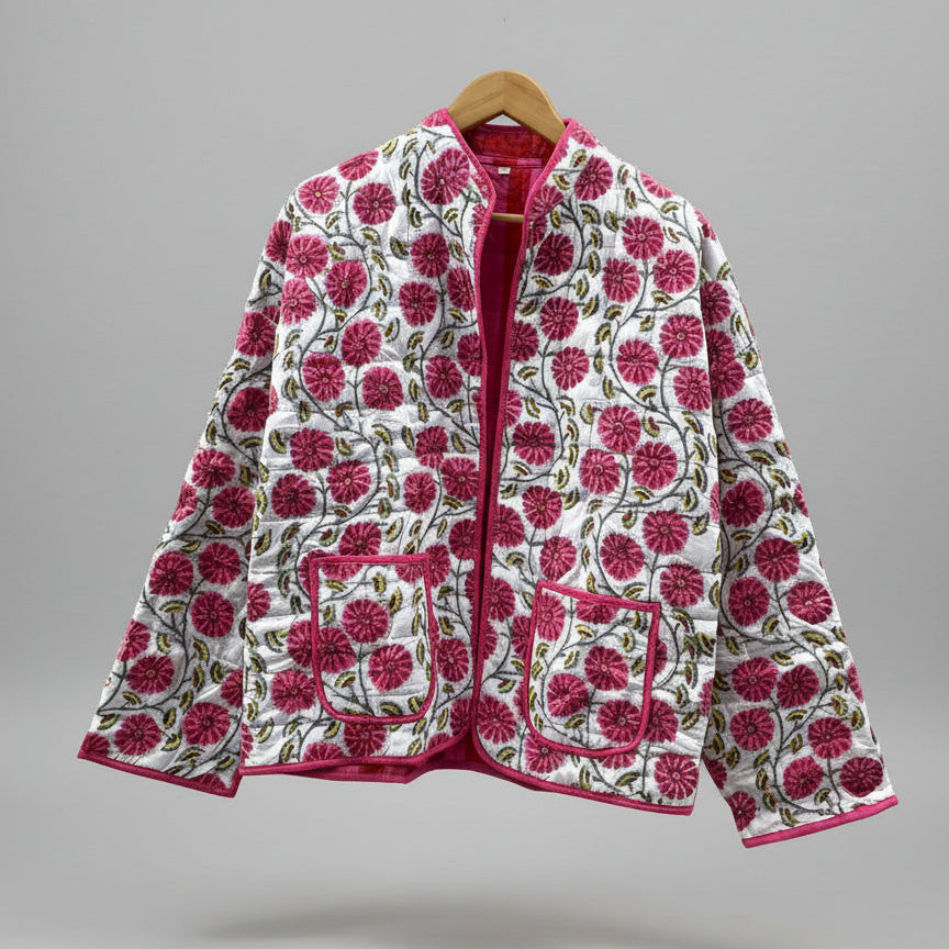 Katoenen quilted jasje Soraya