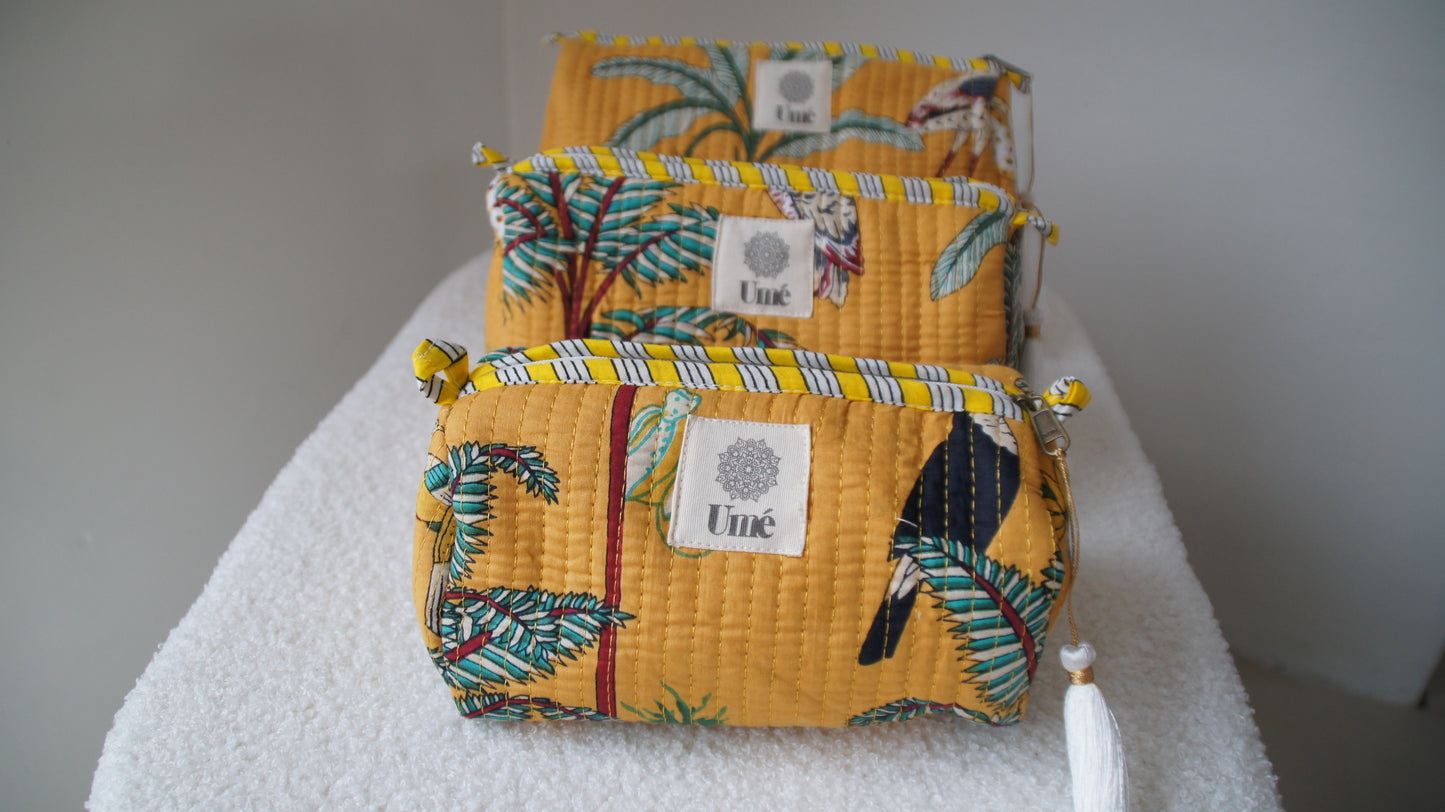 Toilettas geel jungle