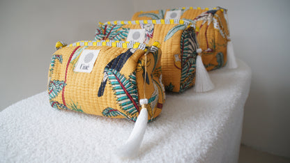 Toilettas geel jungle