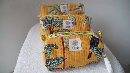 Toilettas geel jungle