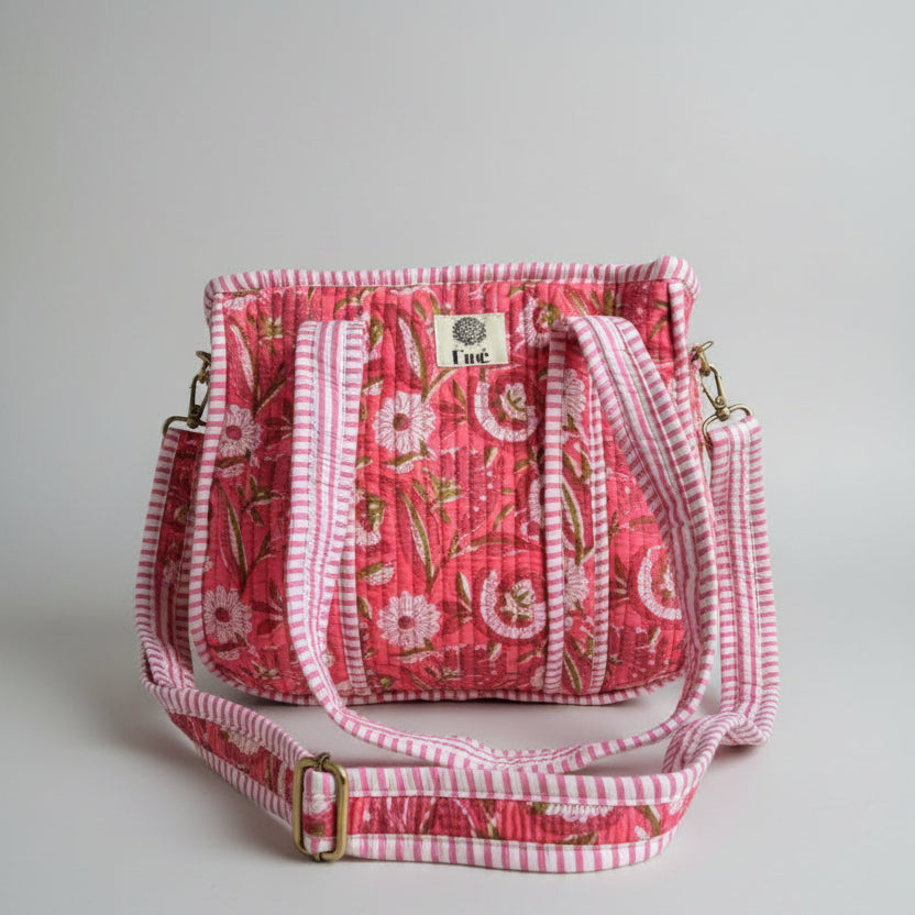 Mini Totebag - Flower