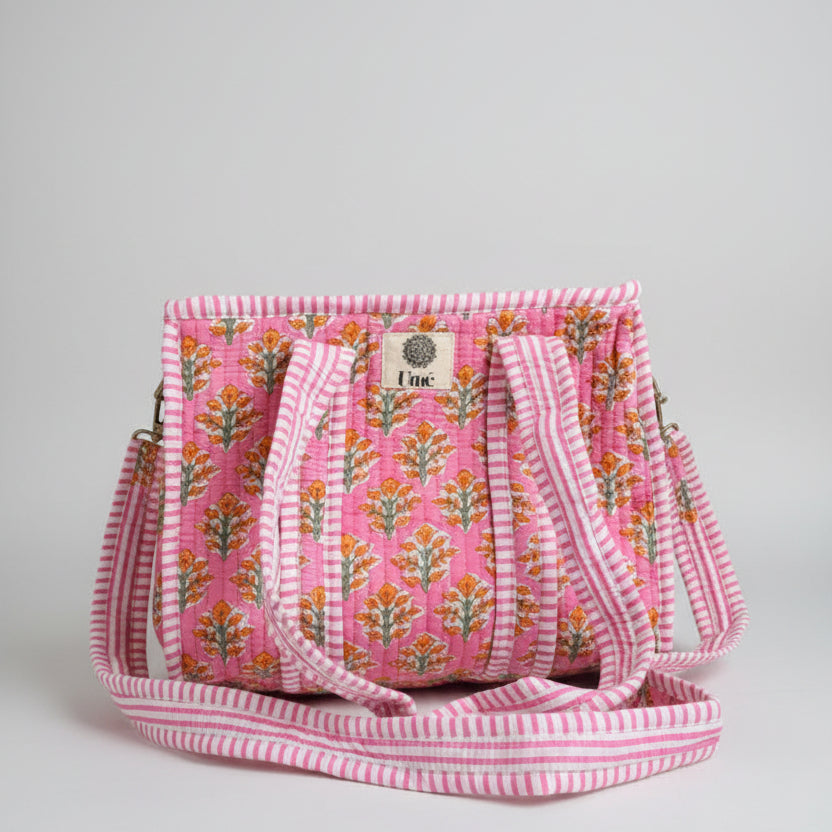 Tropical Red Carrier Bag