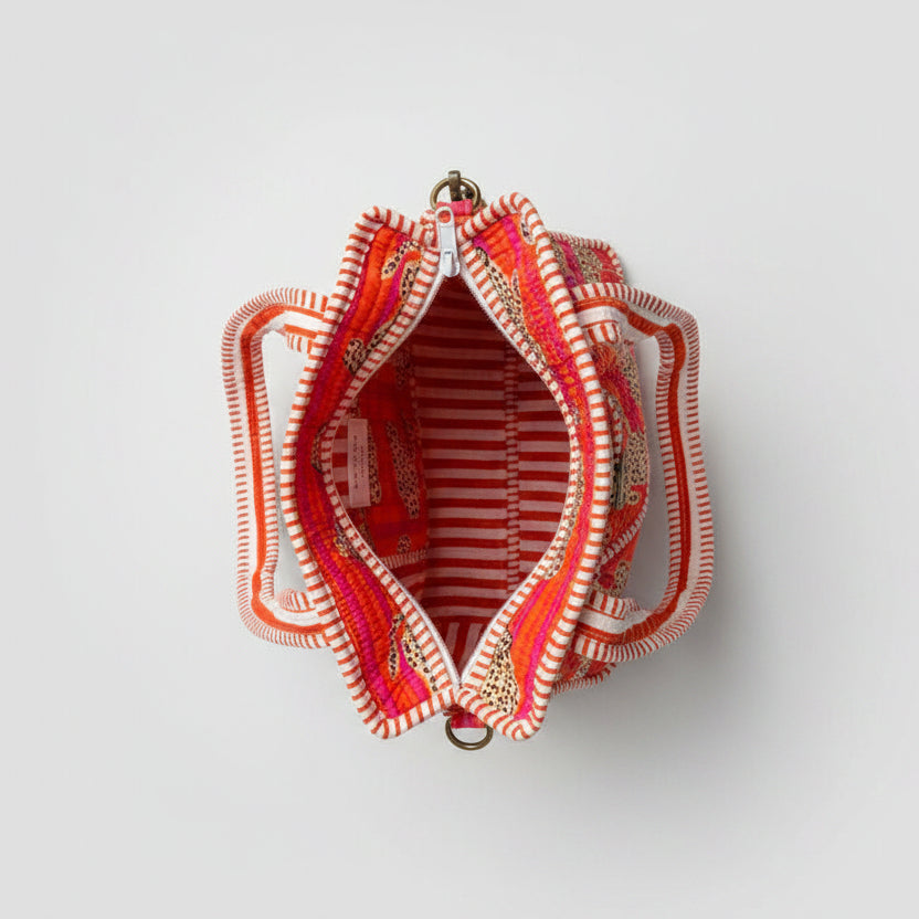Tropical Red Carrier Bag