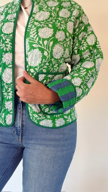 Katoenen jasje Emerald