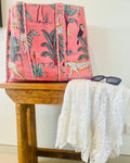 Draagtas Tropical Pink