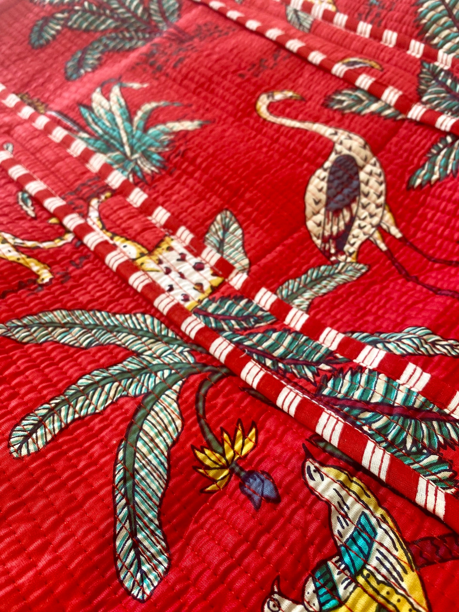 Draagtas Tropical Red