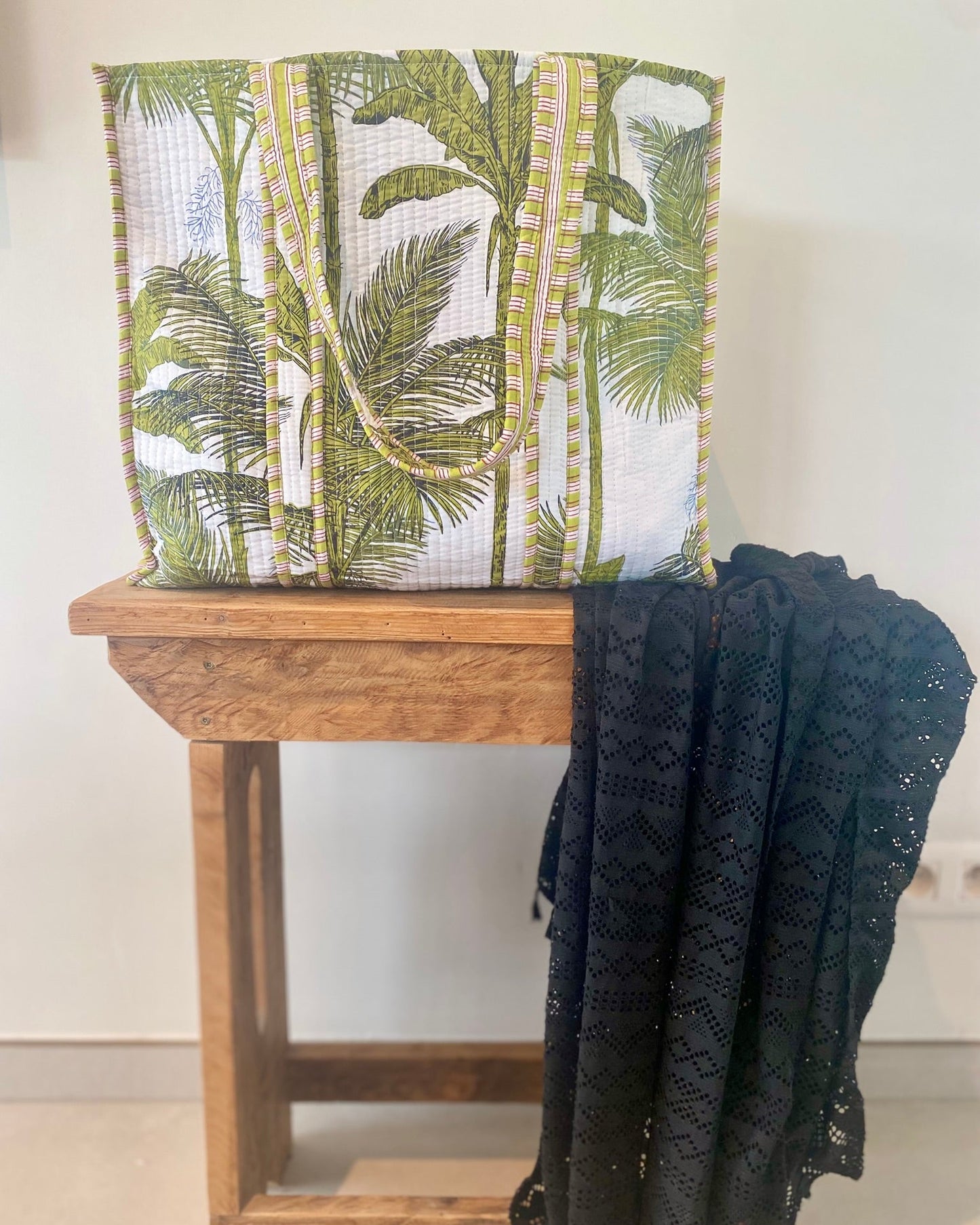 Draagtas Botanic Green