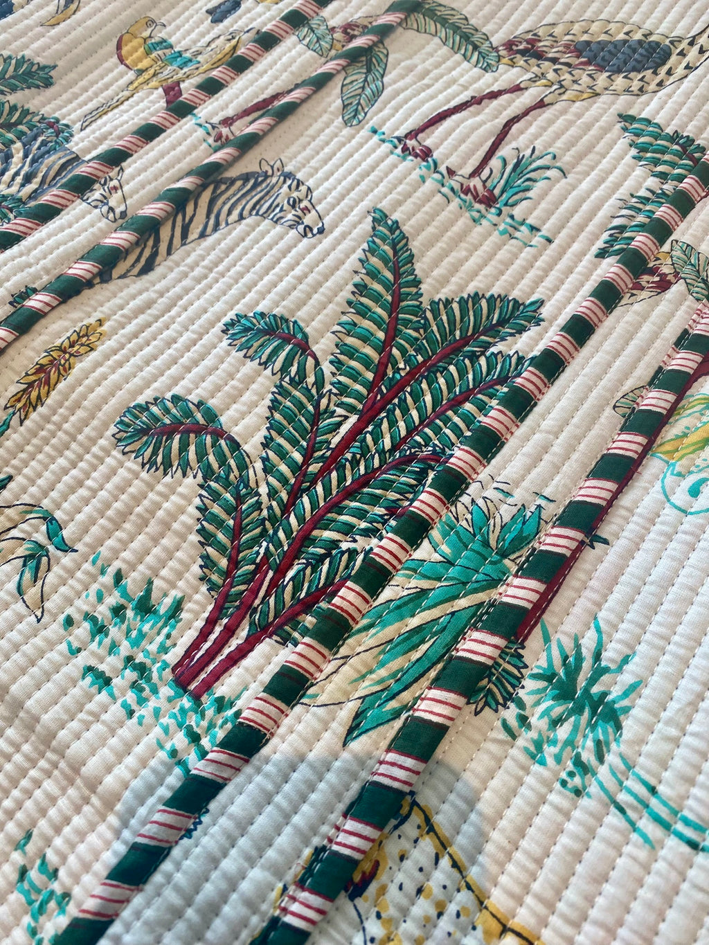 Draagtas Tropical White