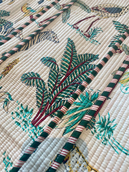 Draagtas Tropical White