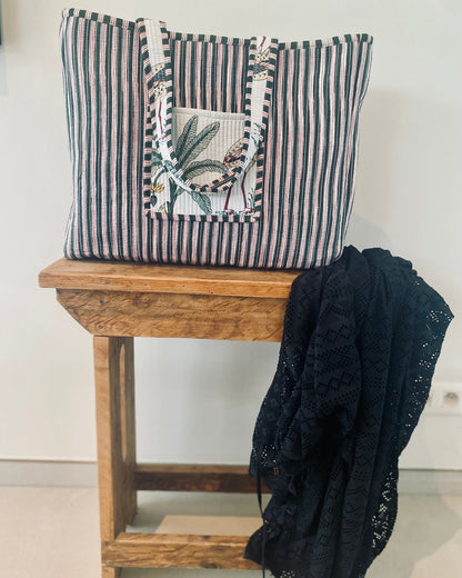 Draagtas Tropical White