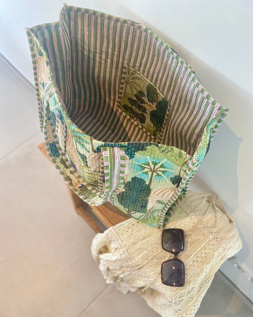 Indian Green carrier bag