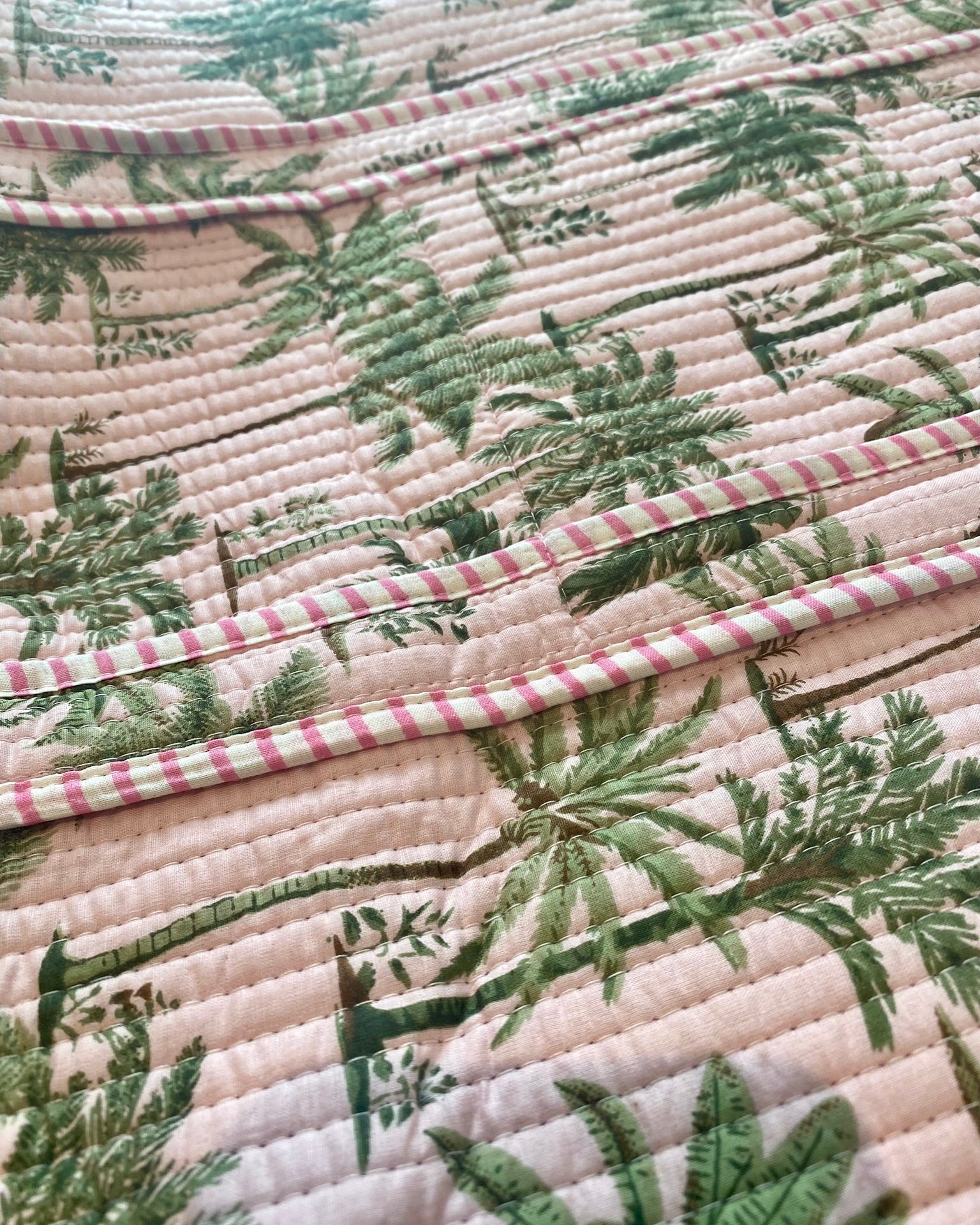 Draagtas Palmtree Pink