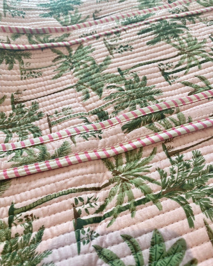 Draagtas Palmtree Pink