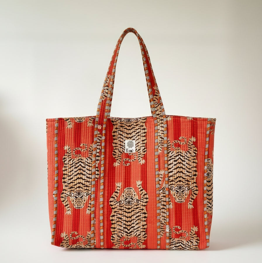 Draagtas Orange Tiger