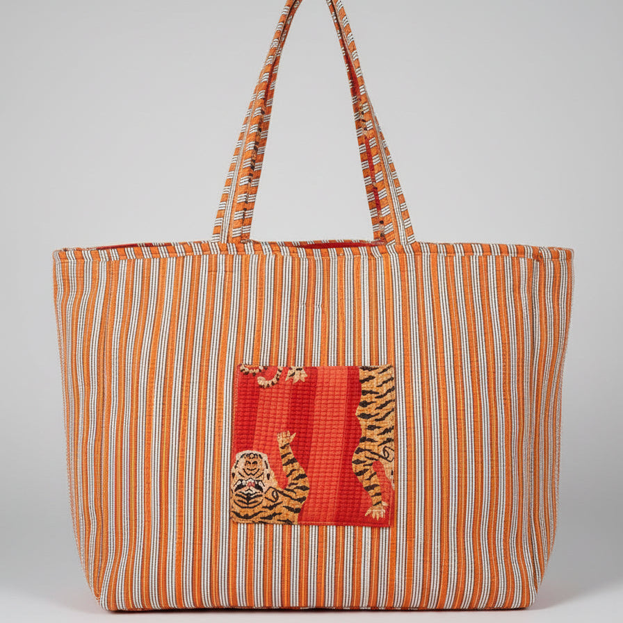 Draagtas Orange Tiger