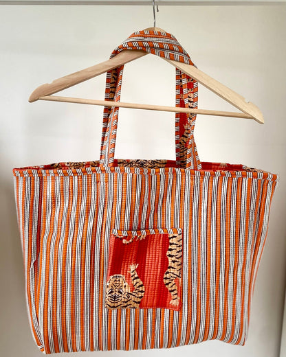 Draagtas Orange Tiger