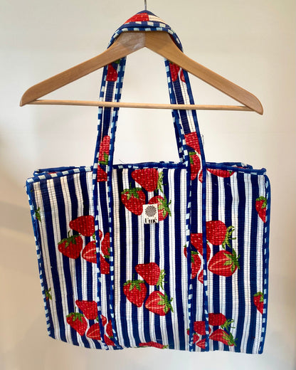 Draagtas Berry Blue met rits