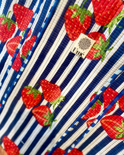 Draagtas Berry Blue met rits