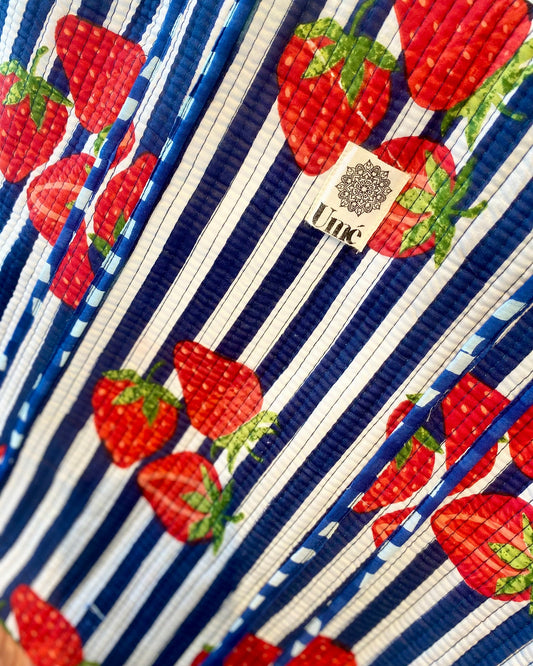 Draagtas Berry Blue met rits