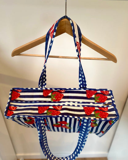 Draagtas Berry Blue met rits