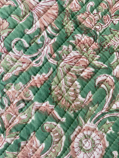 Totebag Green Blossom