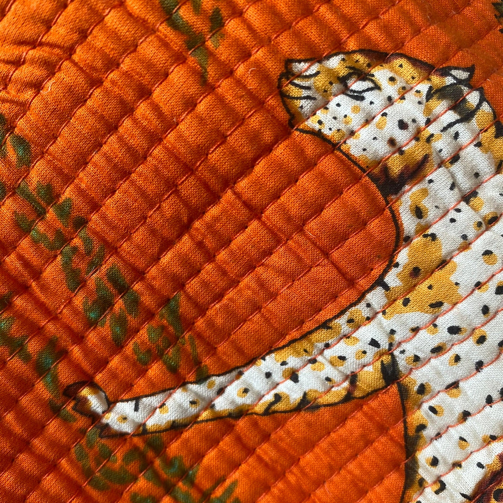 Toilettas oranje tijger