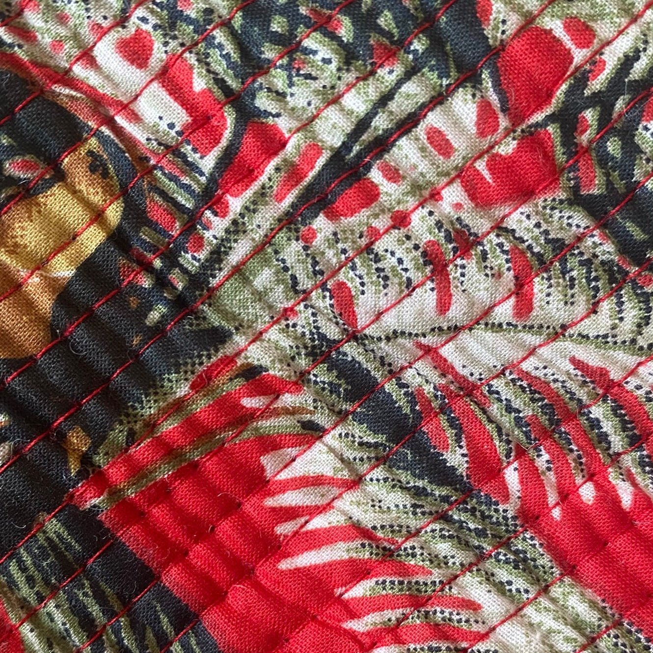 Toilettas rode tijger