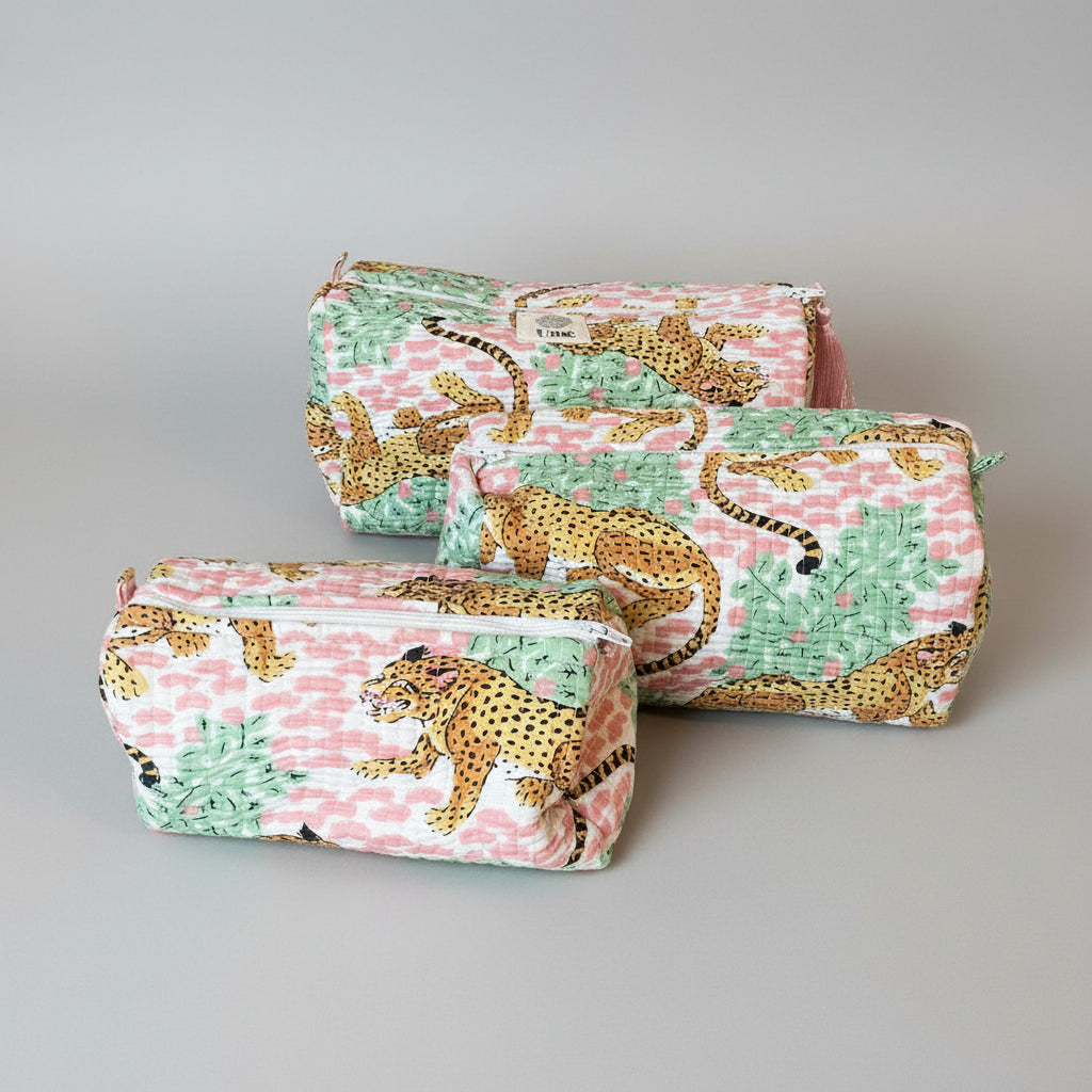 Toilettas lichtroze panter