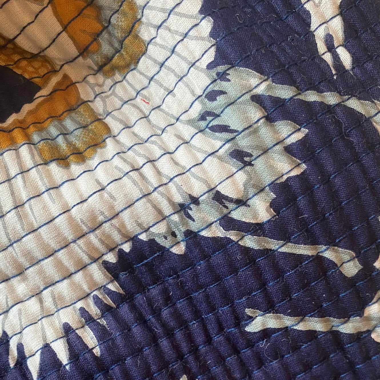 Toilettas donkerblauw vogel