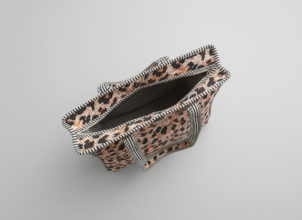 Draagtas Leopard met rits