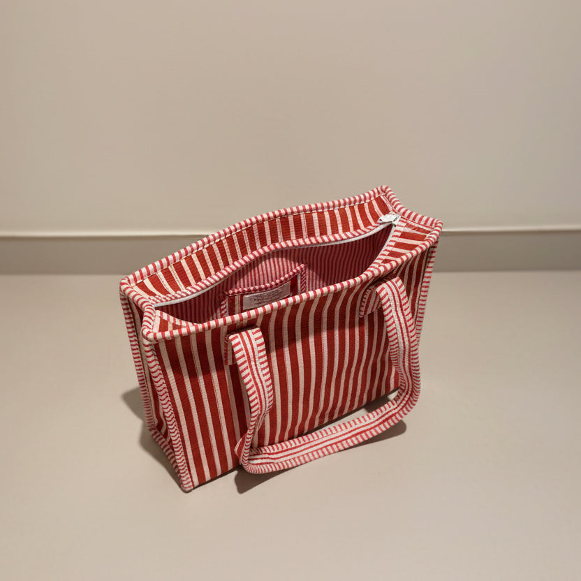 Tropical Red Carrier Bag