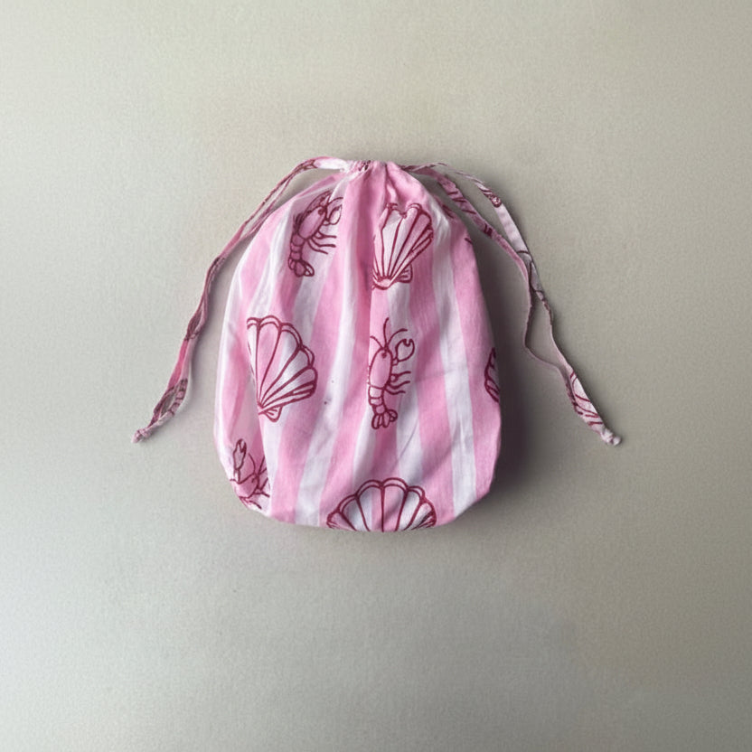 100% Katoenen zomerpyjama - Shell Stripes 🐚