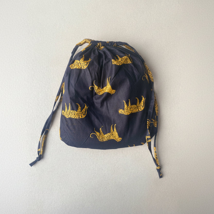 100% Katoenen zomerpyjama - Midnight Leopard 🖤