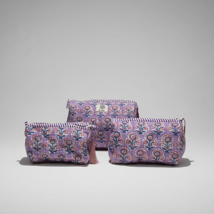 Toilettas purple flowers 💜