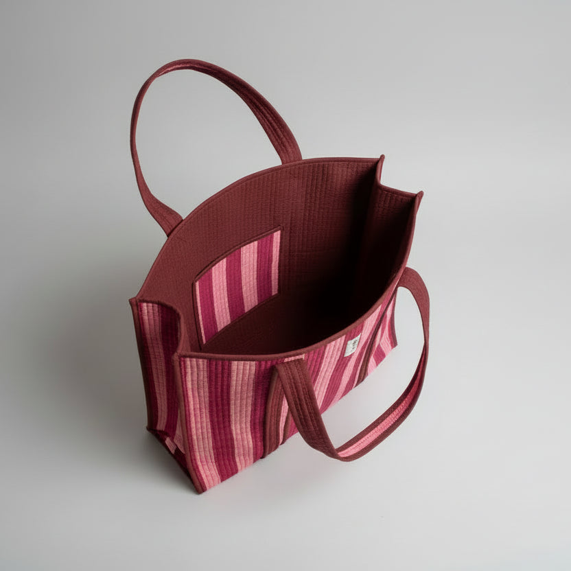 Tropical Red Carrier Bag