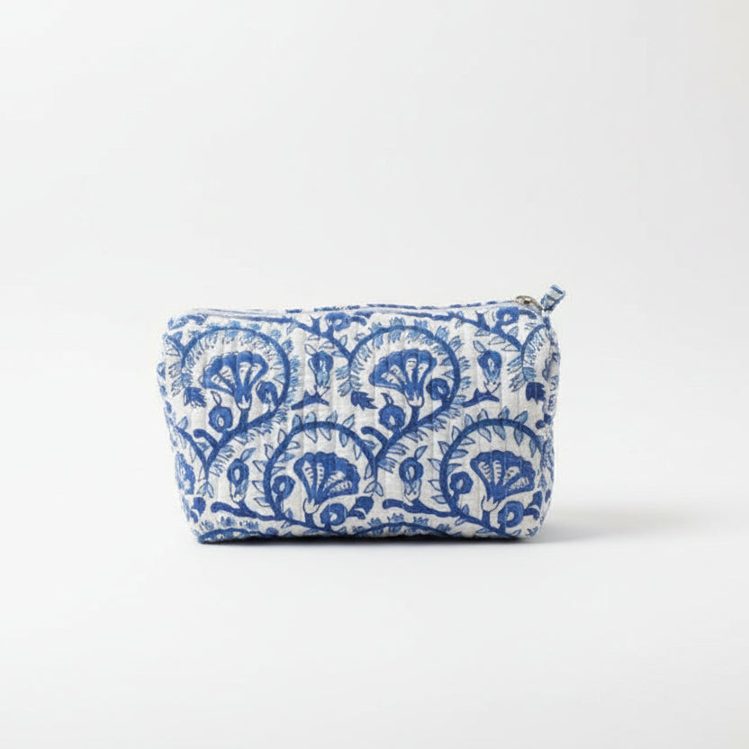 Toilettas Blue Floral