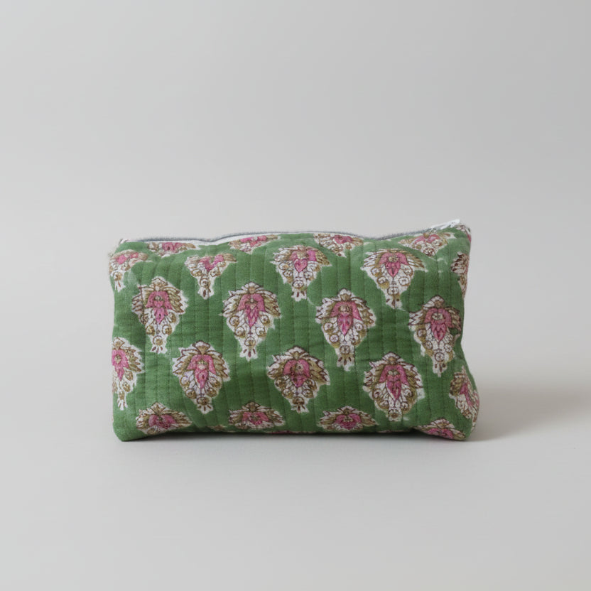 Toilettas Flower Green