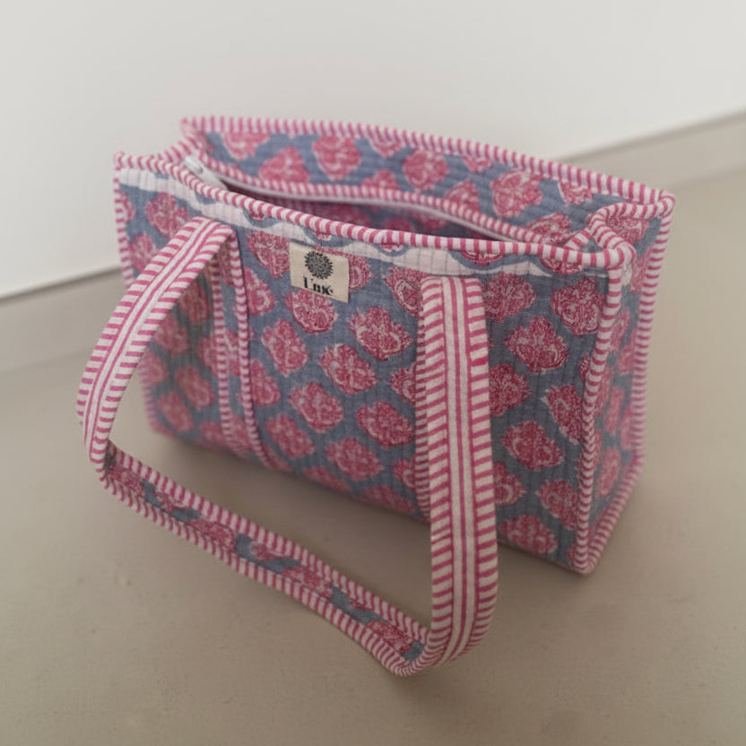 Flower Medium Totebag - Summer Bloom