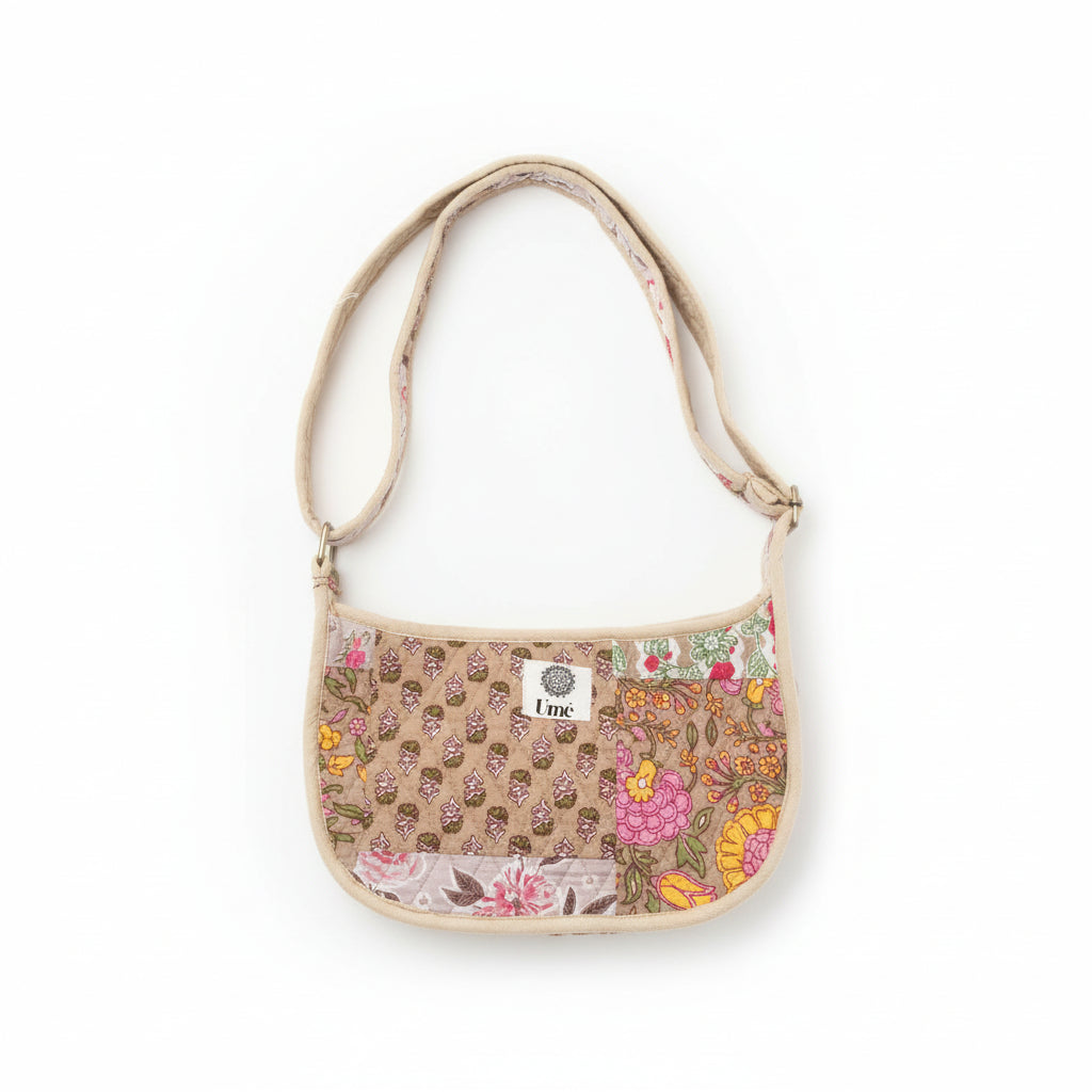 Flower Mini Handbag - Patchwork
