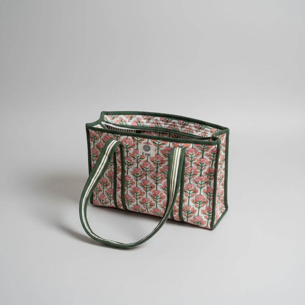 Flower Medium Totebag - Wildflower