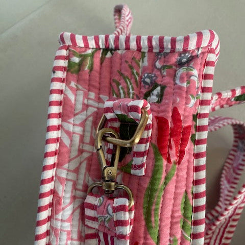 Flower Mini Totebag - Pink