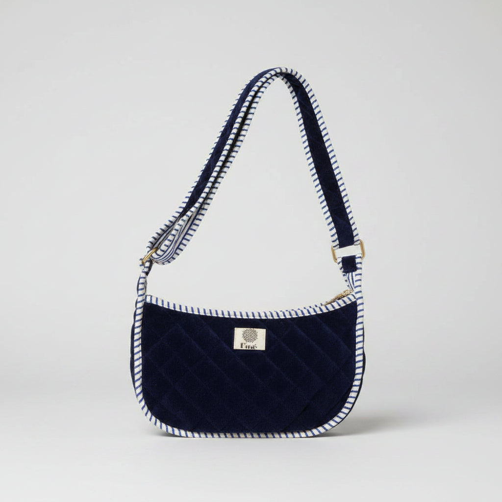 Mini Handbag - Velvet blue