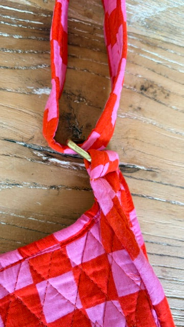 Mini Handbag - Checker